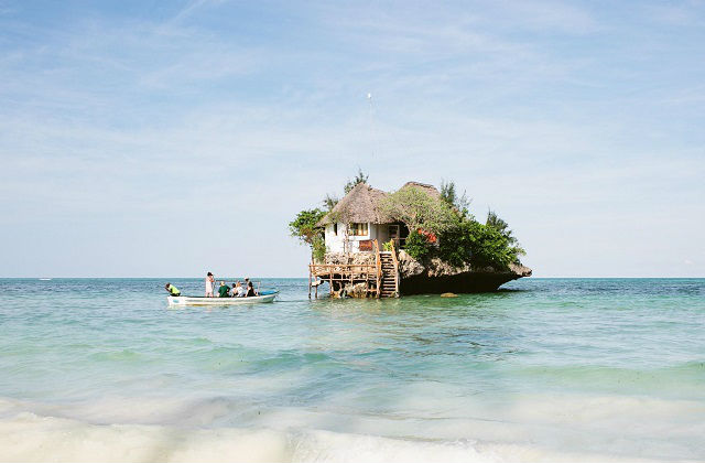 A sziget, ami egy étteremből áll – fotók