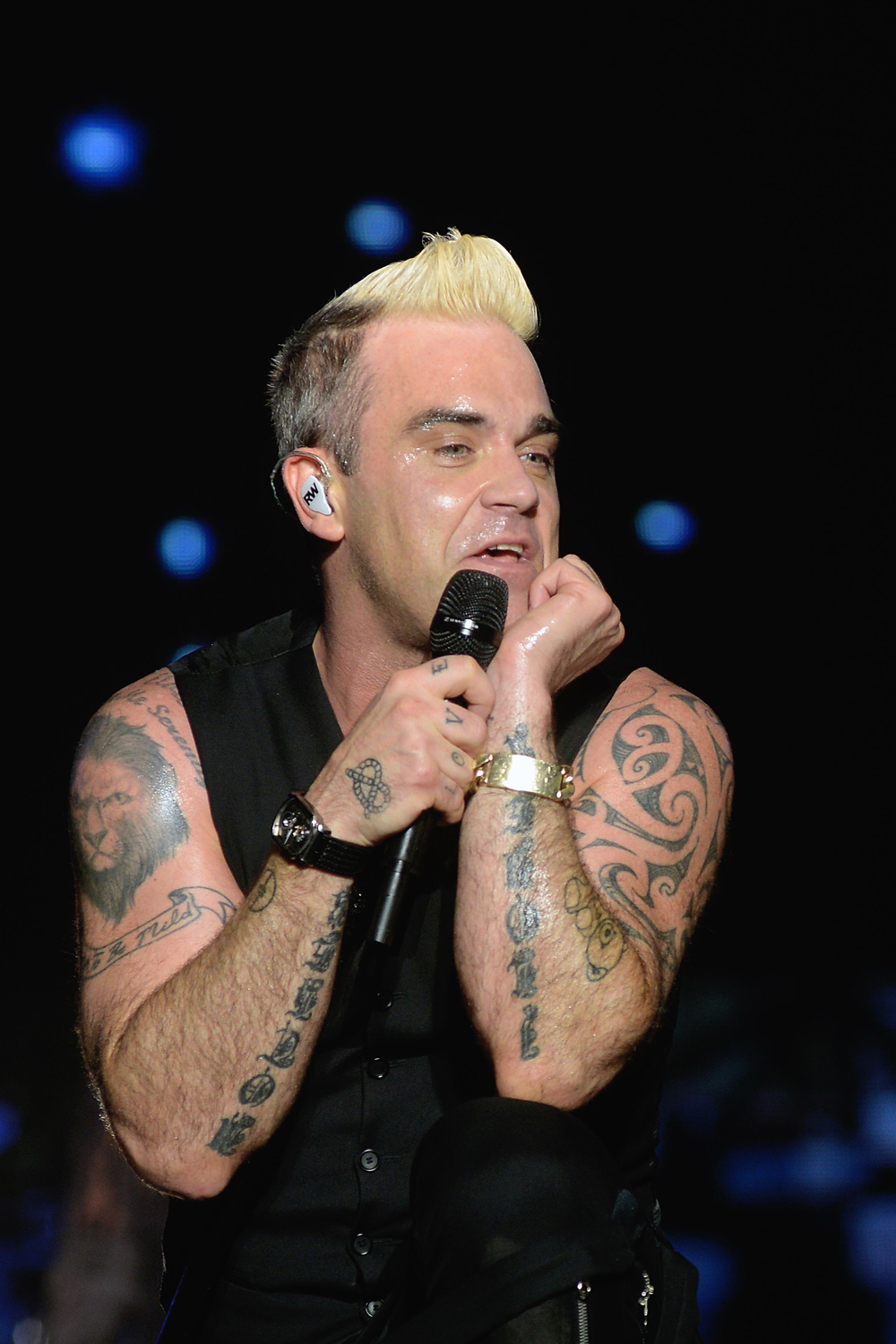 Robbie Williams-nél jobb drog nem kell