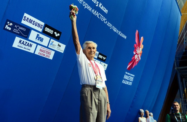 Világrekordot döntött a 95 éves szegedi úszó