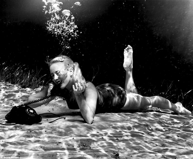 Már az ötvenes években is készültek menő, víz alatti fotók - galéria