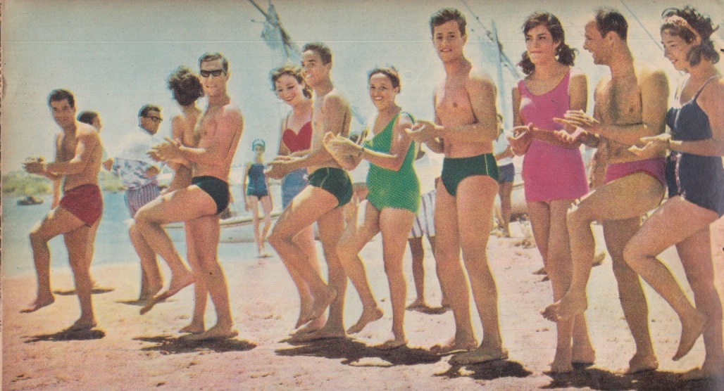 Így festett egy egyiptomi strand 1964-ben