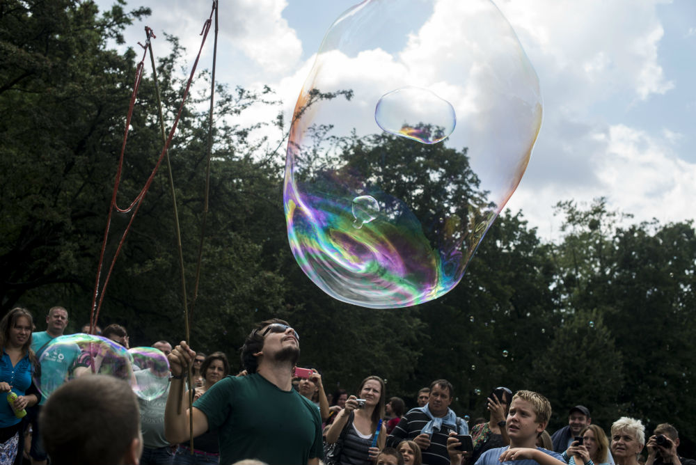 A buborékfújó nap legjobb fotói
