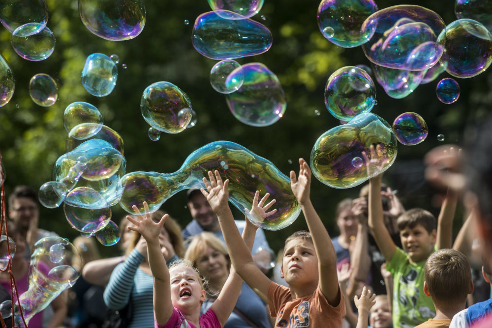 A buborékfújó nap legjobb fotói