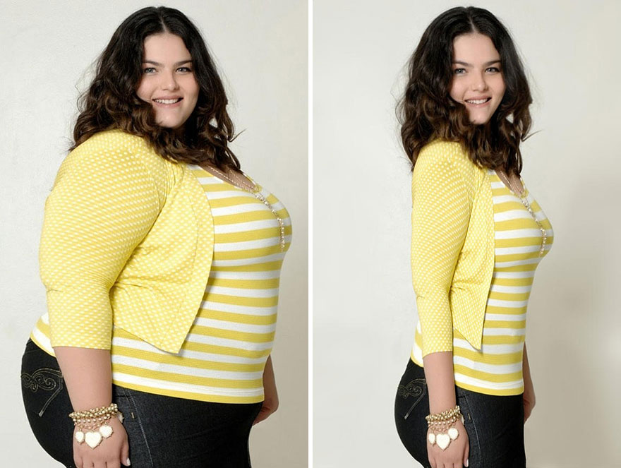 Photoshoppal ösztönzik a nőket a fogyásra