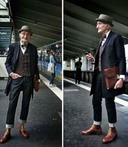 70 éves a világ legjobban öltözött férfija