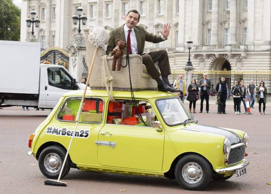 25 éves lett Mr. Bean - így ünneplték Londonban Rowan Atkinsont