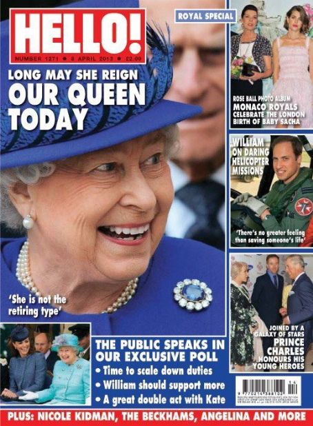 63 éve a trónon - 13 címlap II. Erzsébetről