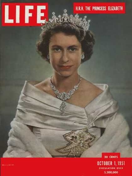 63 éve a trónon - 13 címlap II. Erzsébetről