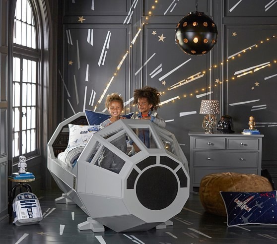 A legmenőbb ágy Star Wars rajongó gyerekeknek