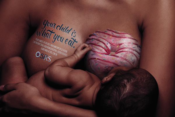 A gyereked az, amit megeszel! - sokkoló fotók anyáknak