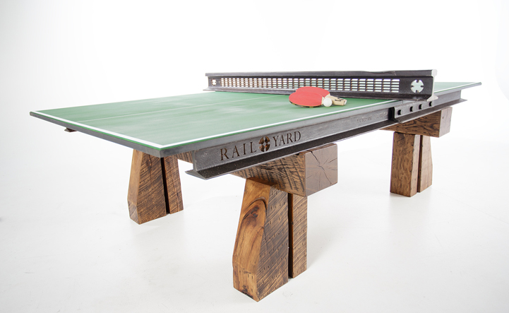 110 éves vasúti sínből lett a legmenőbb ping-pong asztal 