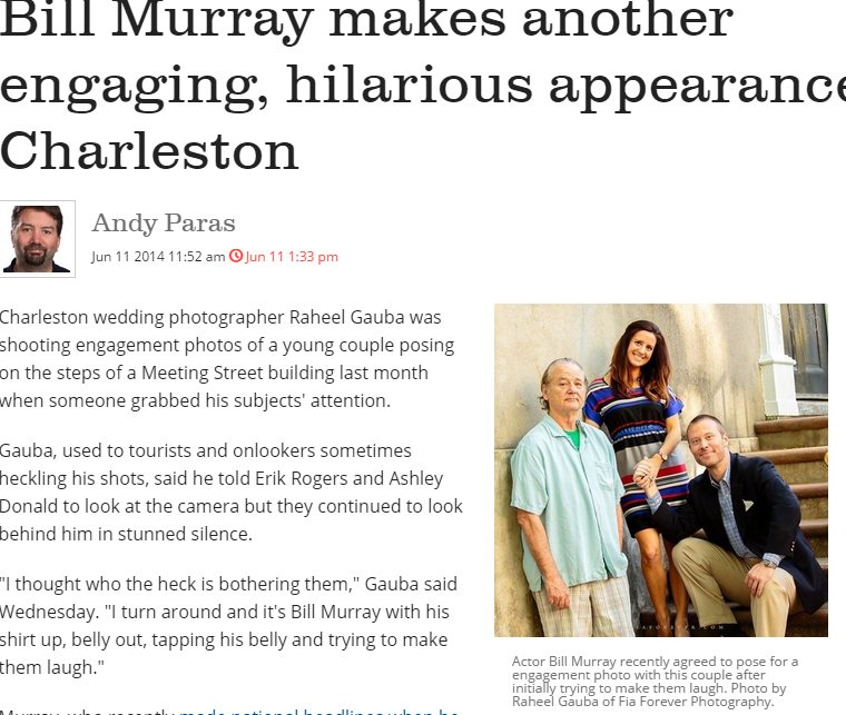 10 irreális bizonyíték, hogy a ma 65 éves Bill Murray mindenhol ott van