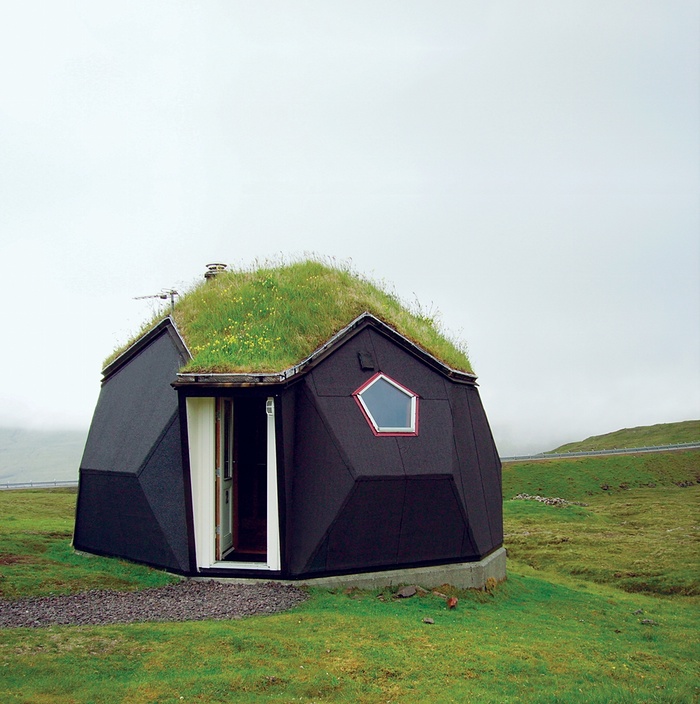 Feröer-szigeteke: geodéziai igló
