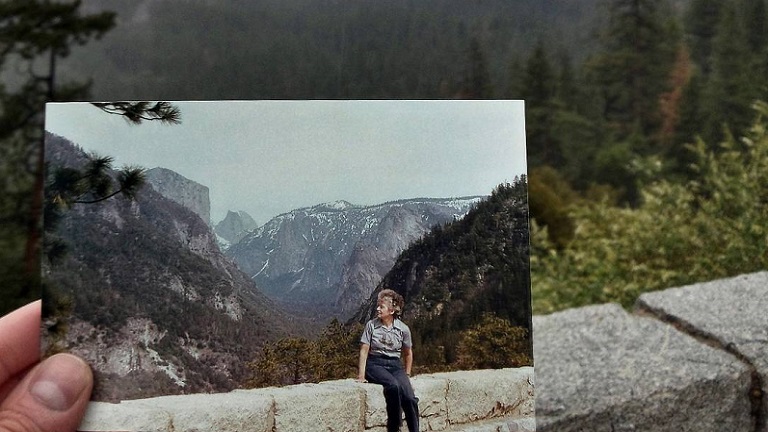 40 évvel később újraalkotta nagypapája fotóit - lenyűgöző sorozat 