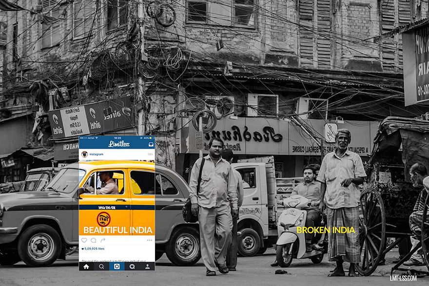 Két külön világ: India a valóságban és az instagramon