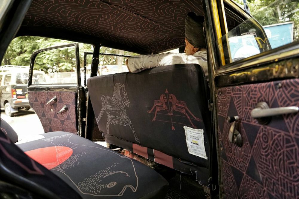 Taxiból műalkotás - Indiai designerek teljesen átalakították a kocsikat