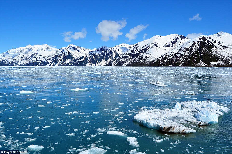 Hubbard gleccser, Alaszka