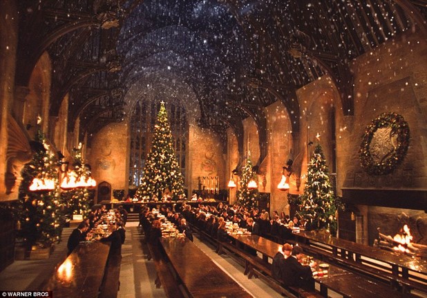 Karácsonyi vacsora Harry Potterrel- Mindenki a Roxfort Nagytermébe!