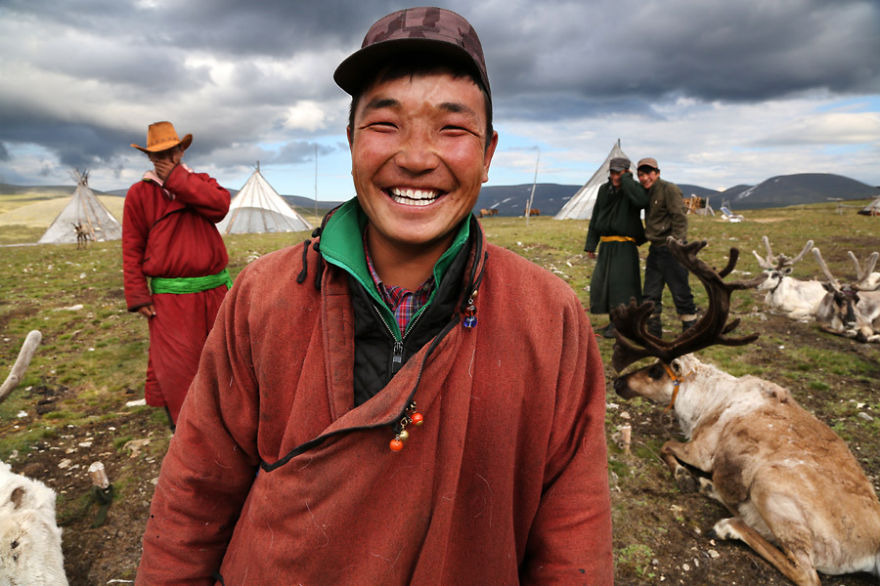 Élet a mongol nomádok között - képek
