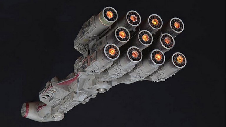 126 millió forint egy Star Wars űrhajó modellért