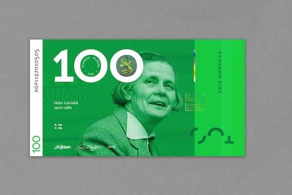 Gender-semleges bankjegyeket tervezett egy finn designer