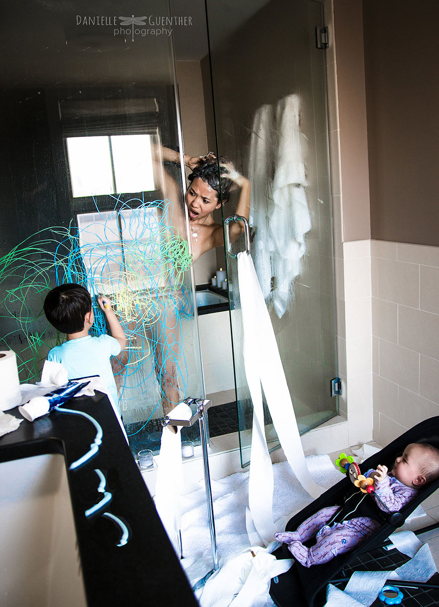 Meghökkentően őszinte képek - Élet a káoszban szülőként
