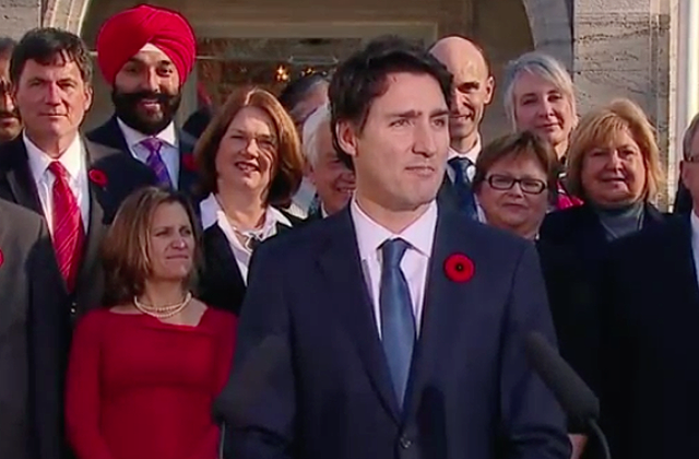 Uganannyi női miniszter lesz az új kanadai kormányban, mint ahány férfi
