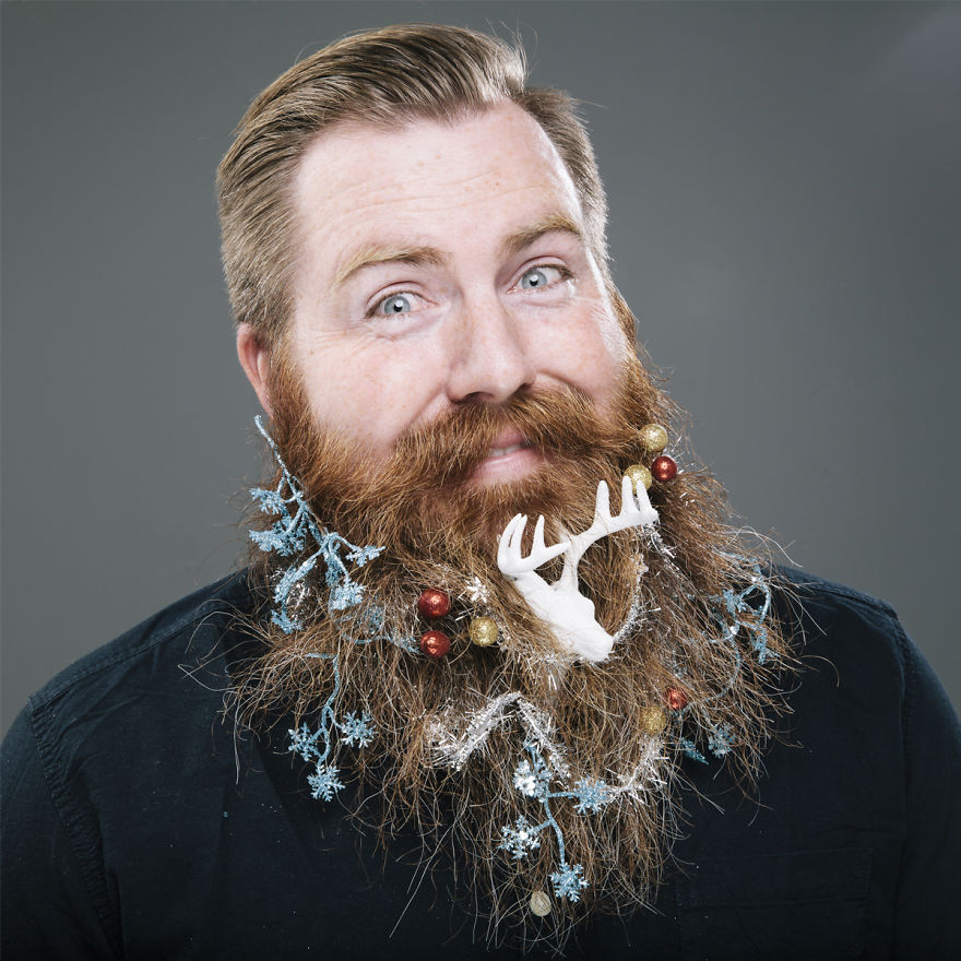 Elképesztő karácsonyi szakállak