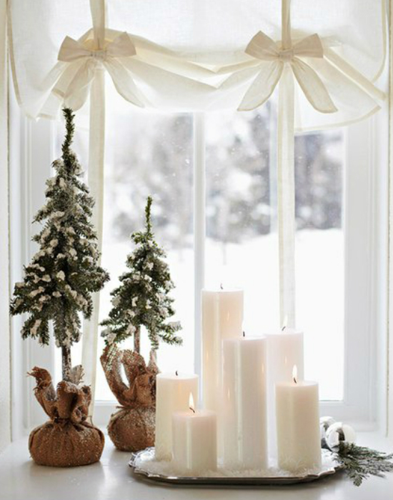 Karácsonyi dekoráció természetes alapanyagokból