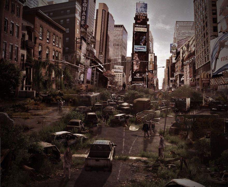Ilyen lenne a világ egy zombiapokalipszis után - fotók