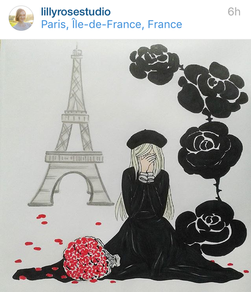 Megható képek: így reagált a divatszakma a párizsi merényletekre