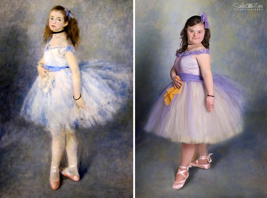 Mindenki műalkotás: Down-szindrómás gyerekek pózolnak híres festmények modelljeiként