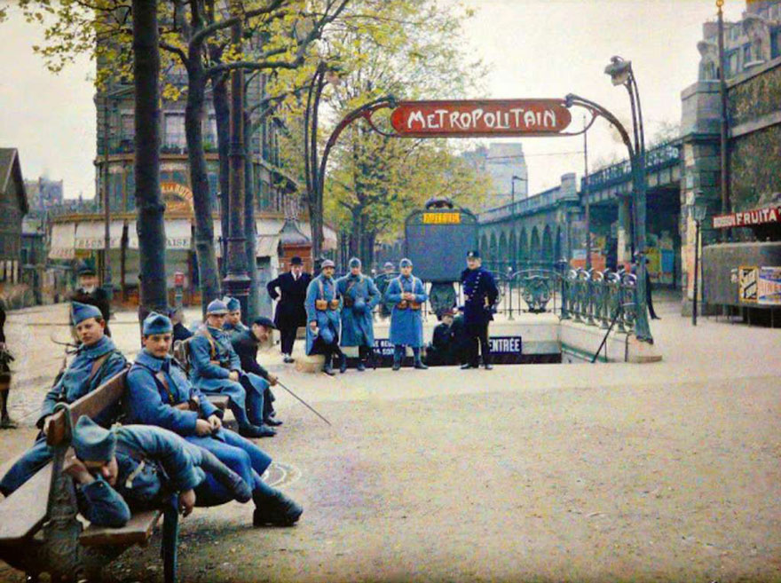 100 éves gyönyörű fotóritkaságok kerültek elő Párizsról