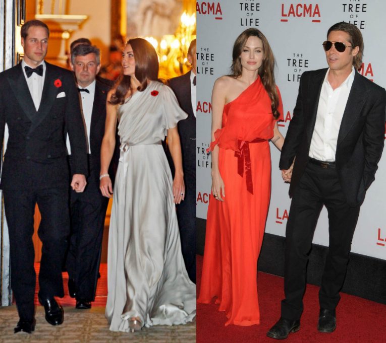 Angelina Jolie és Katalin hercegné: micsoda hasonlóság!