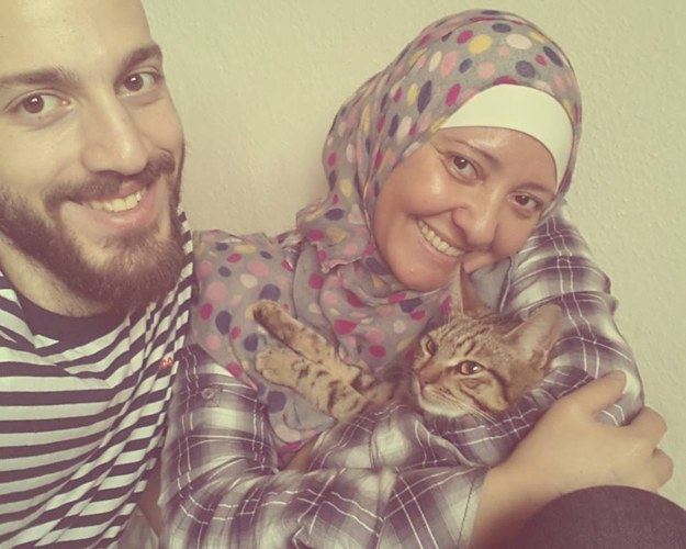 Visszakapta macskáját a szír menekültcsalád 