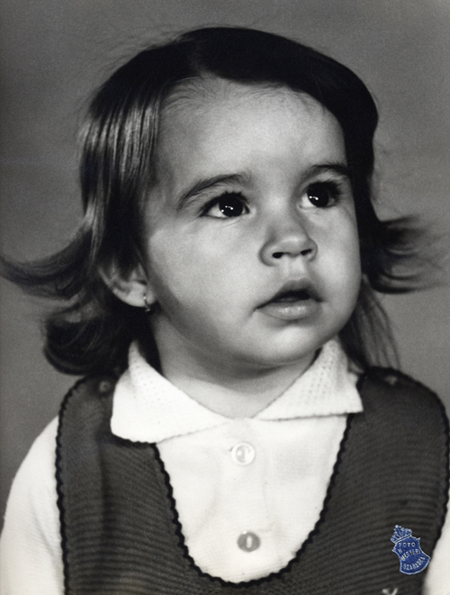 Leila gyerekkori fényképe