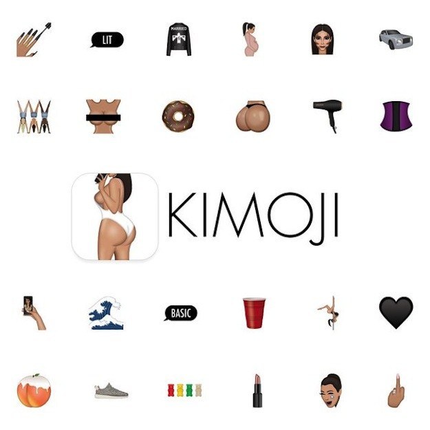 Itt vannak a kimojik, Kim Kardashian saját emoji-kollekciója!