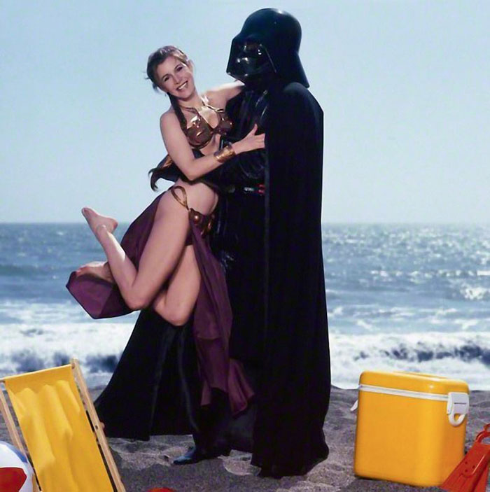 Így népszerűsítette a Jedi visszatér premierjét a szexi Leia hercegnő - fotók