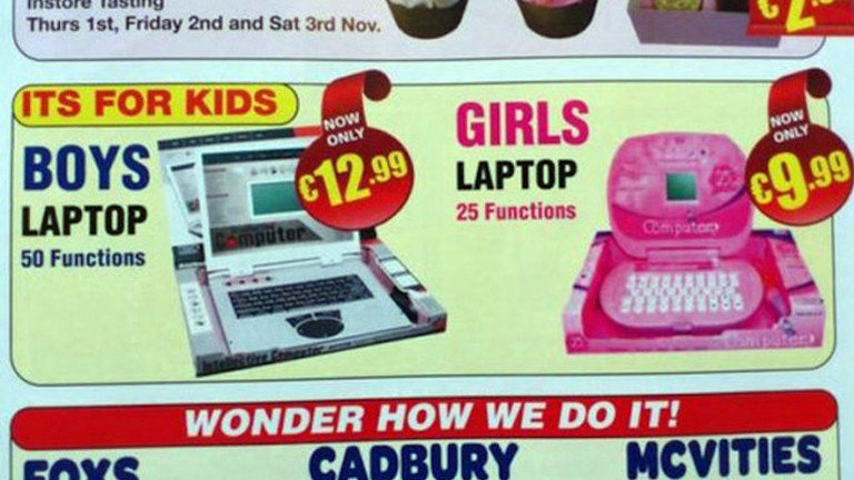 Laptop fiúknak, laptop lányoknak - hát nem édi? Nem!