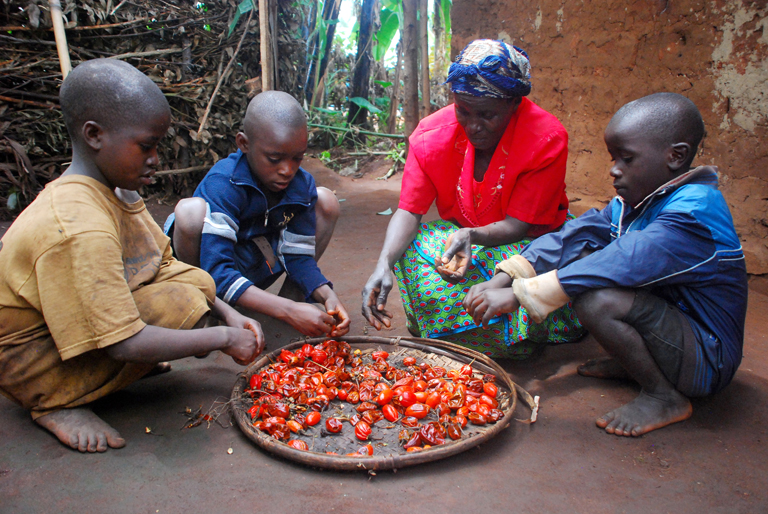 Burundi család
