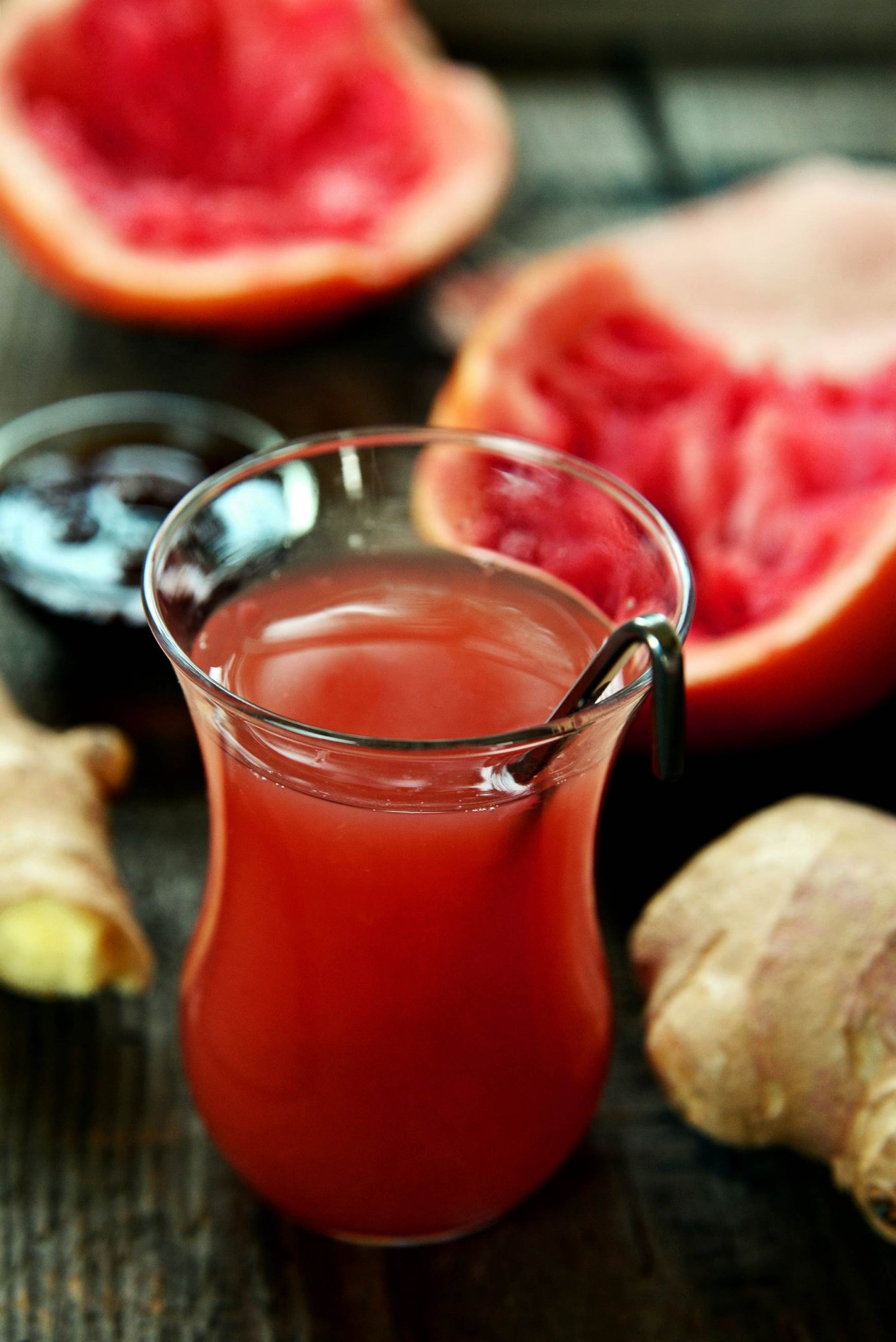 Immunerősítő italok: gyömbéres grapefruit