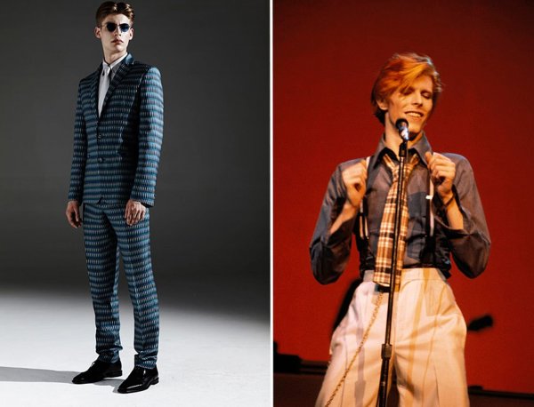 David Bowie így inspirálta a divattervezőket - fotók