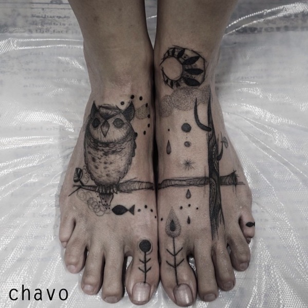 Ezekért az absztrakt tetoválásokért őrül meg a fél világ