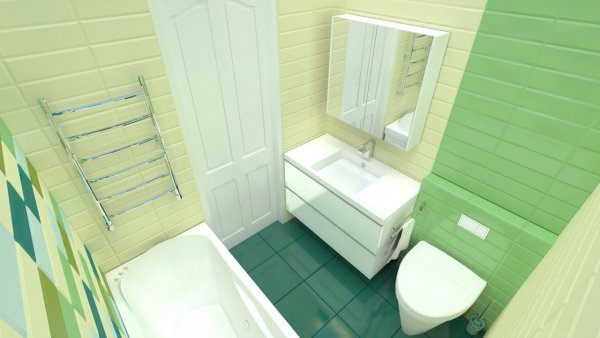 Merj élénk színeket használni a fürdőszobában!