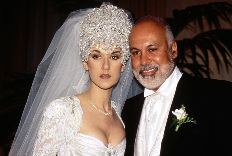 Celine és René esküvője 1996-ban