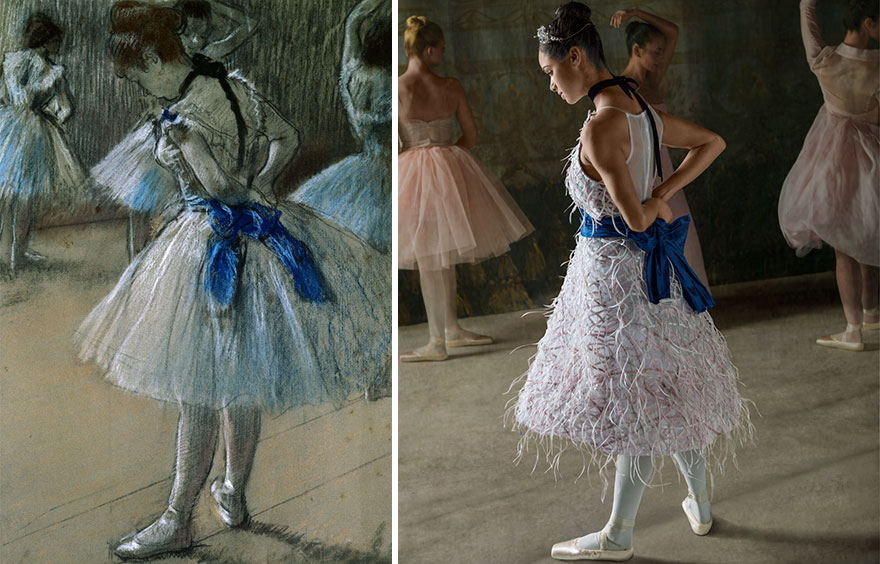 Degas varázslatos festményeit kelti életre a balerina