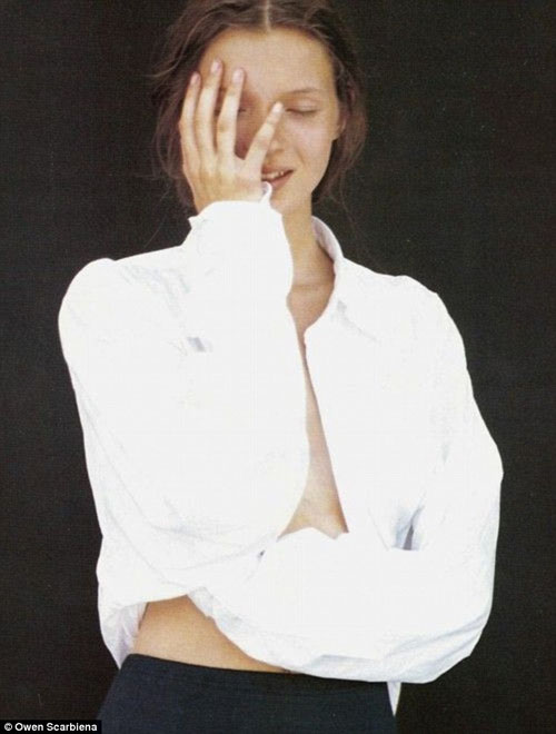 Így nézett ki élete első profi fotózásán Kate Moss - galéria