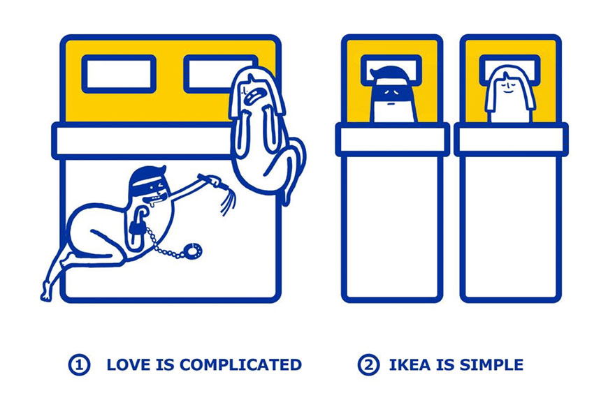 IKEA-megoldások párkapcsolati problémákra