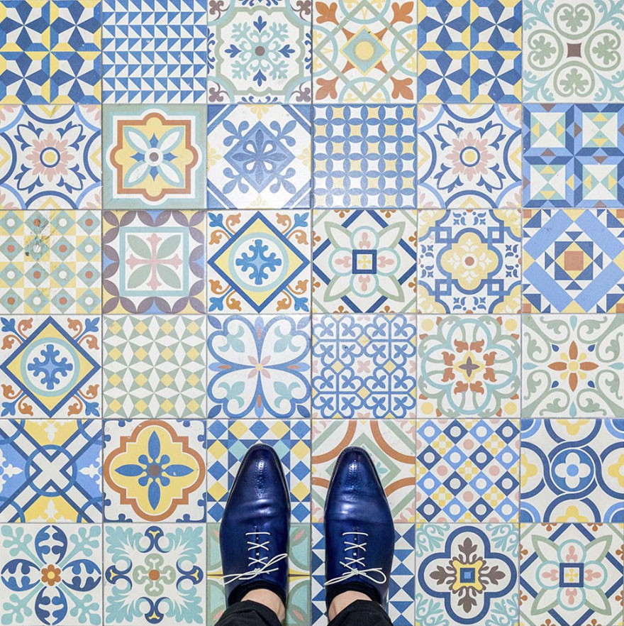 Gyönyörködj Barcelona csodás mozaikpadlóiban!