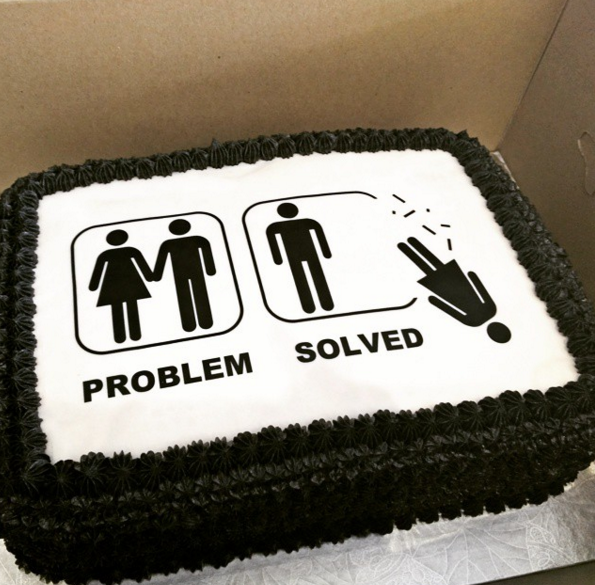 Már a válásra is rendelhetsz tortát - képek